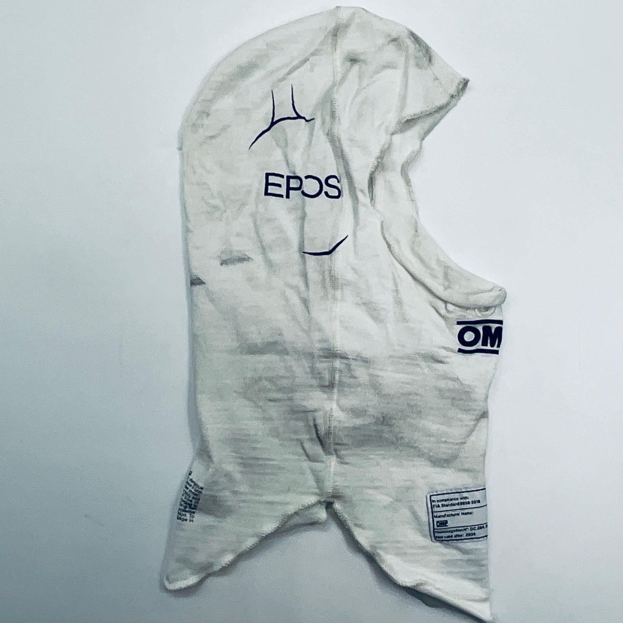 Jak Crawford 2024 Season Used Aston Martin Aramco Formula One Team Balaclava - Pit-Lane Motorsport