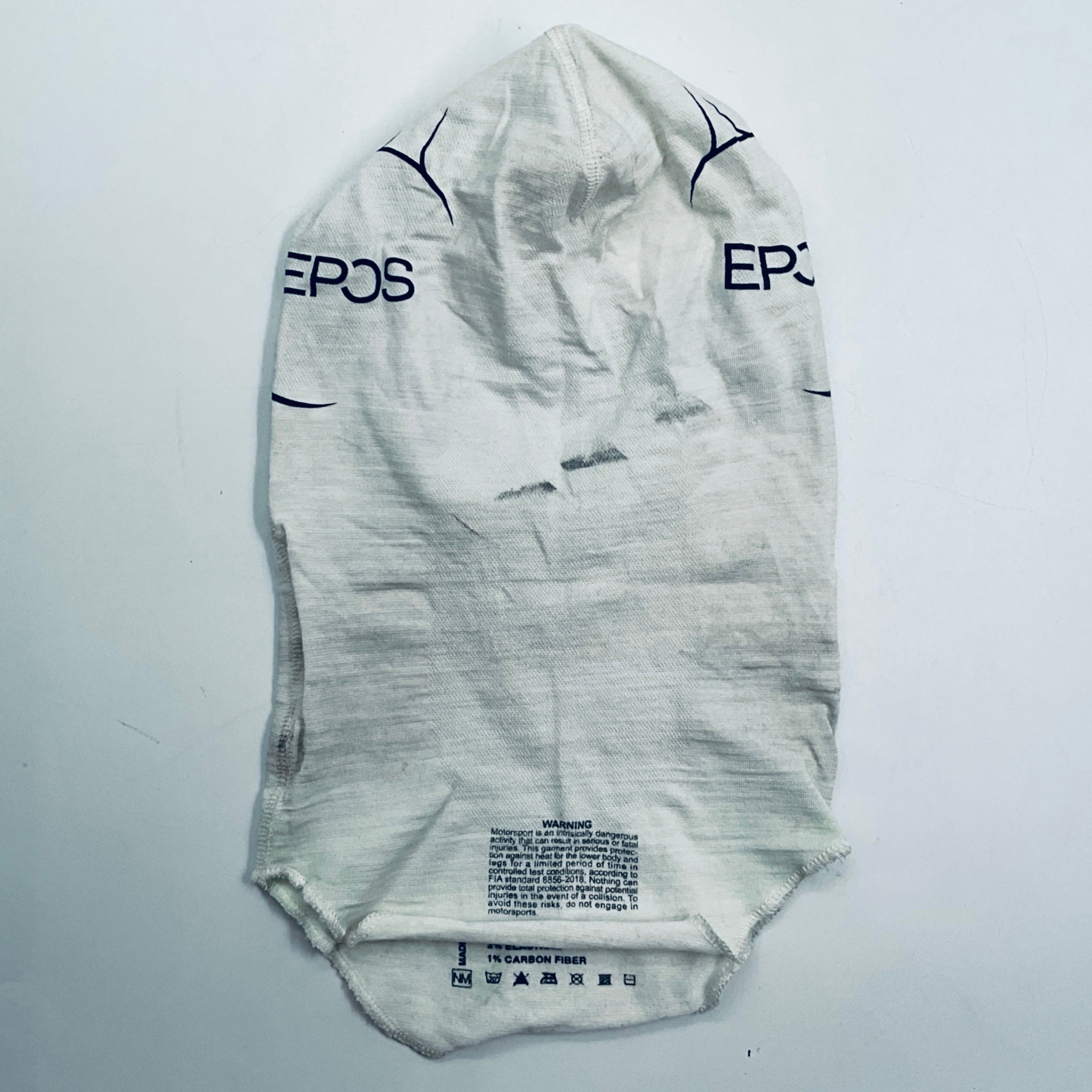Jak Crawford 2024 Season Used Aston Martin Aramco Formula One Team Balaclava - Pit-Lane Motorsport