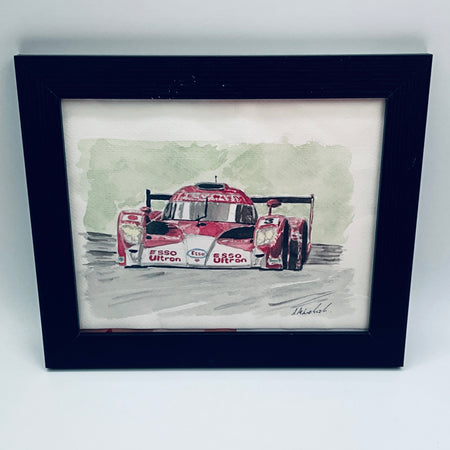 Aneta Wieliczko Origional Water Colour Toyota GT One Le Mans 1999 - Pit-Lane Motorsport