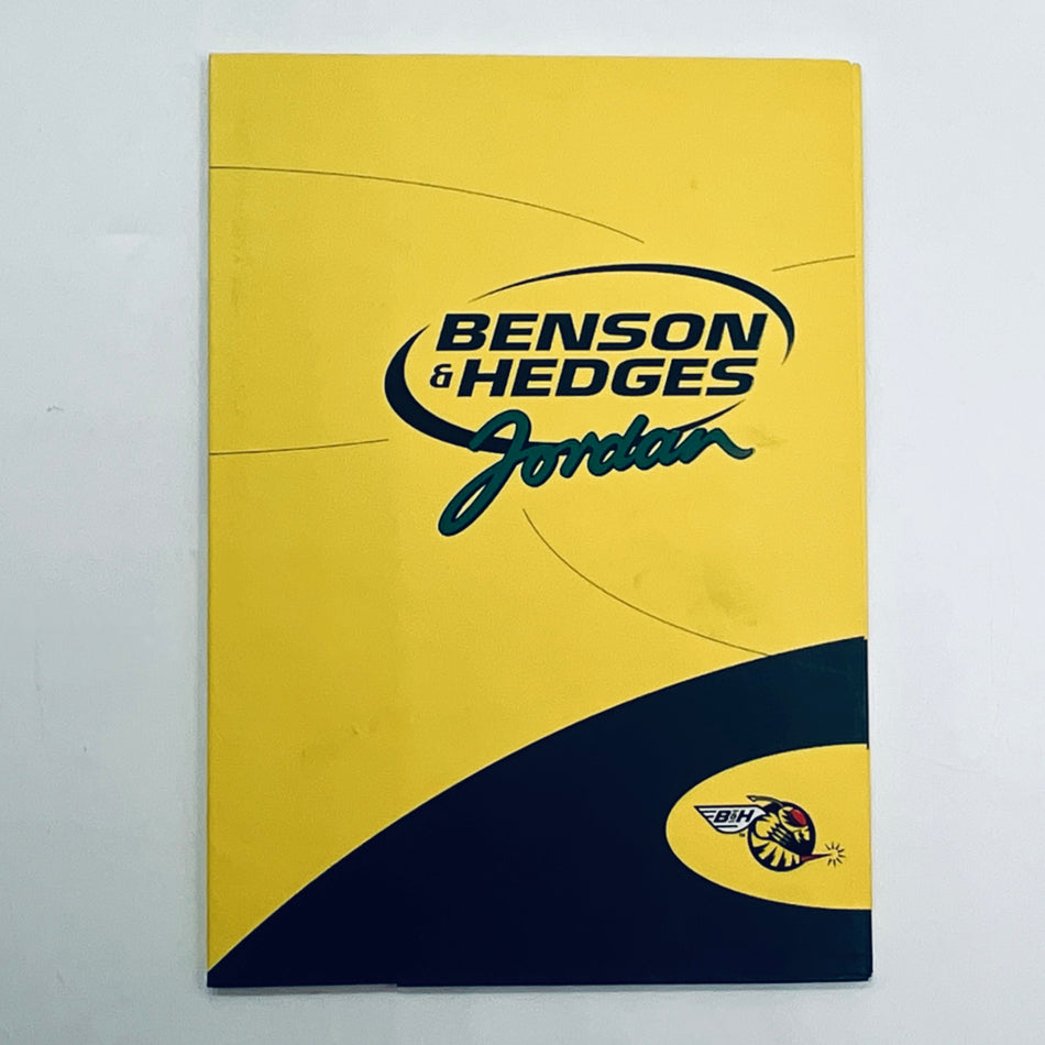 2000 Benson& Hedges Jordan Grand Prix F1 Team Media Back - Pit-Lane Motorsport