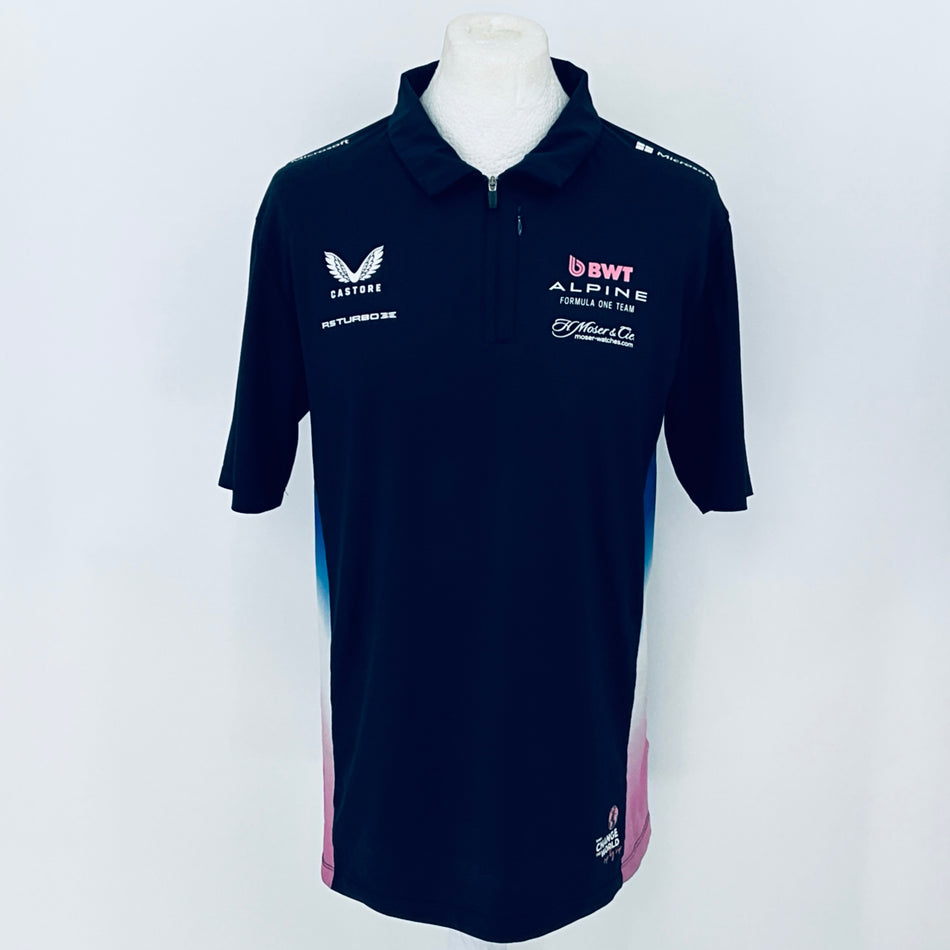 2025 BWT Alpine F1 Team Race Day Shirt Team Issue - Pit-Lane Motorsport