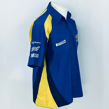Subaru 555 World Rally Championship Team Pit Crew Shirt-Team Issue - Pit-Lane Motorsport
