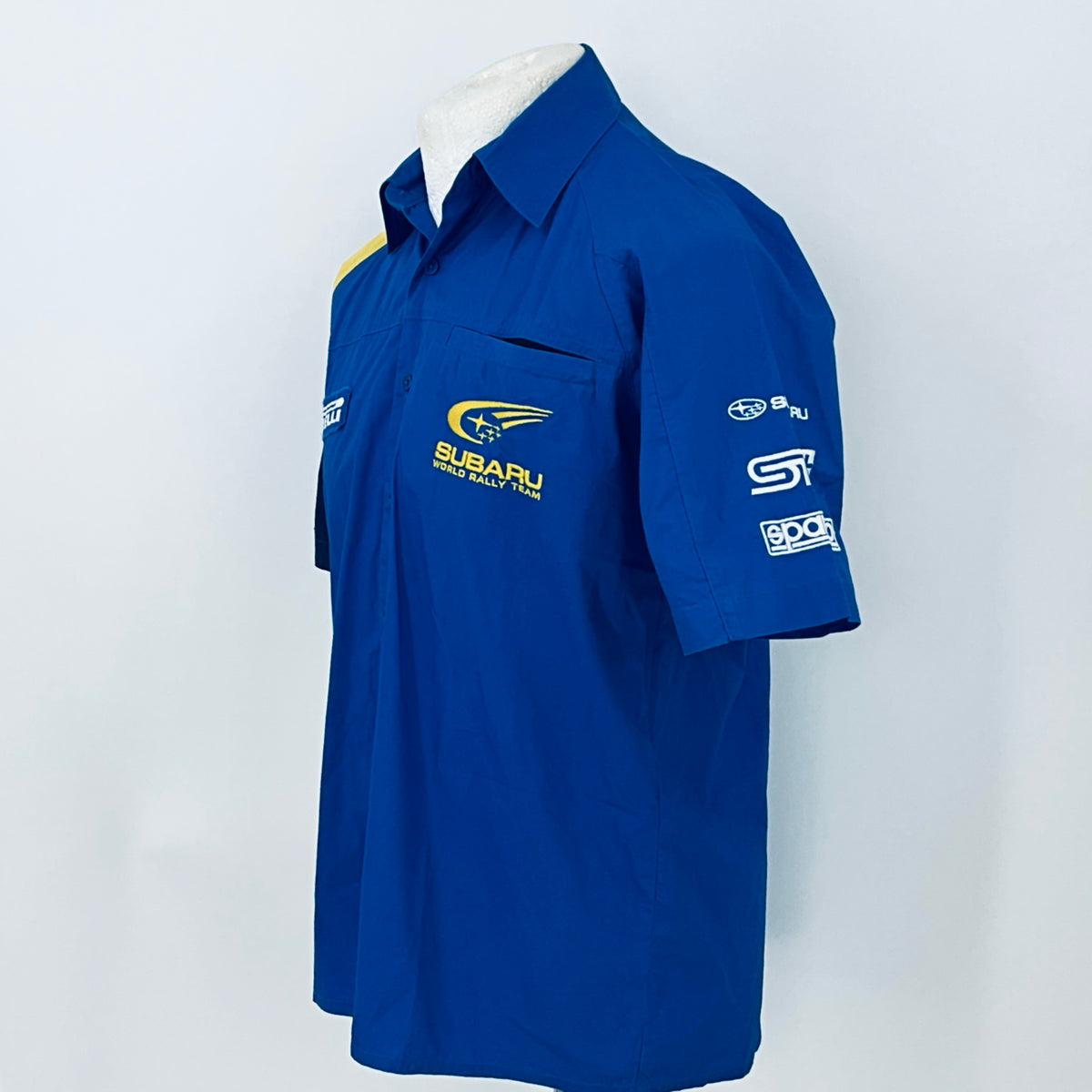 Subaru 555 World Rally Championship Team Pit Crew Shirt-Team Issue - Pit-Lane Motorsport