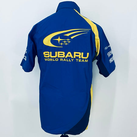 Subaru 555 World Rally Championship Team Pit Crew Shirt-Team Issue - Pit-Lane Motorsport