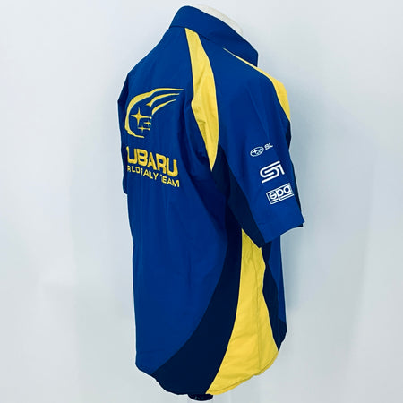 Subaru 555 World Rally Championship Team Pit Crew Shirt-Team Issue - Pit-Lane Motorsport