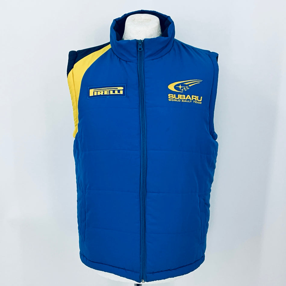 Subaru 555 World Rally Championship Team Pit Crew Gilet-Team Issue - Pit-Lane Motorsport
