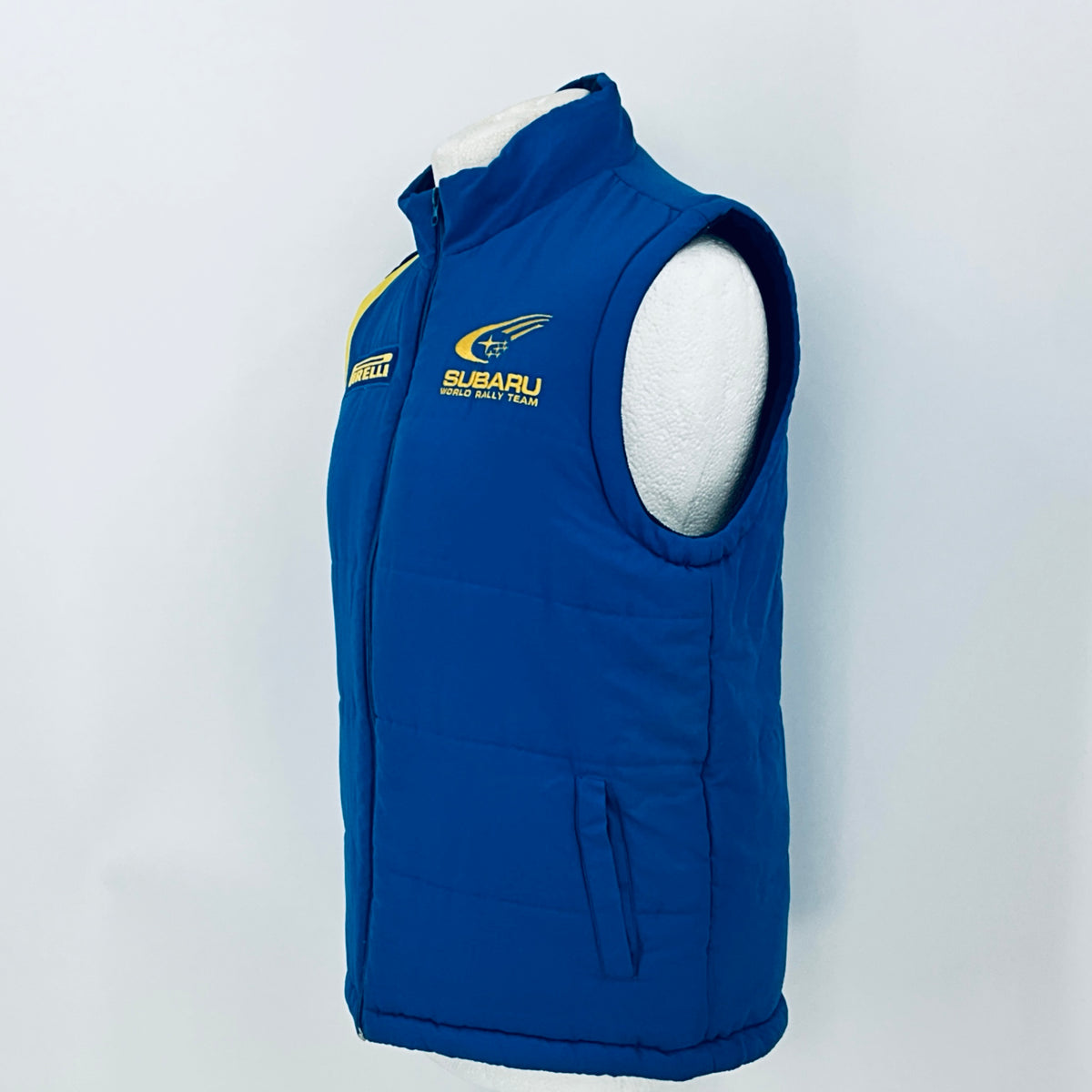 Subaru 555 World Rally Championship Team Pit Crew Gilet-Team Issue - Pit-Lane Motorsport
