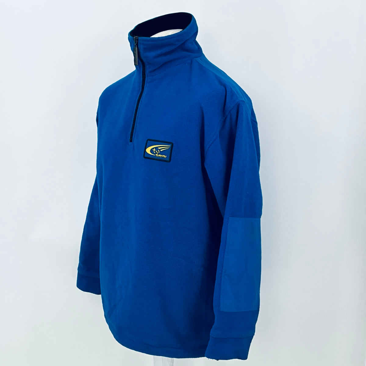 Subaru 555 World Rally Championship Team 1/4 Zip Windproof Sweatshirt—Team Issued - Pit-Lane Motorsport