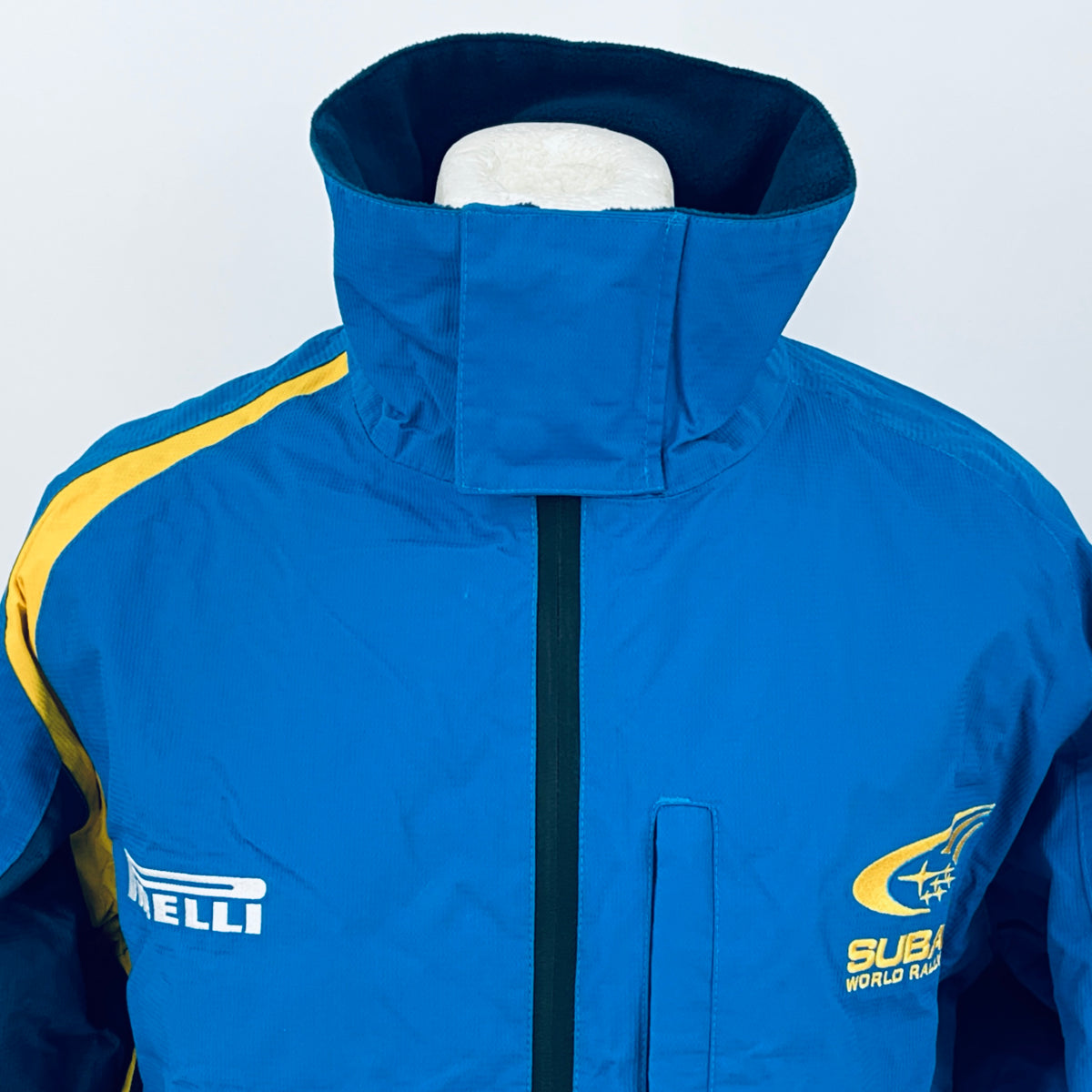 Subaru 555 World Rally Championship Team Pit Crew Rain Coat-Team Issue - Pit-Lane Motorsport