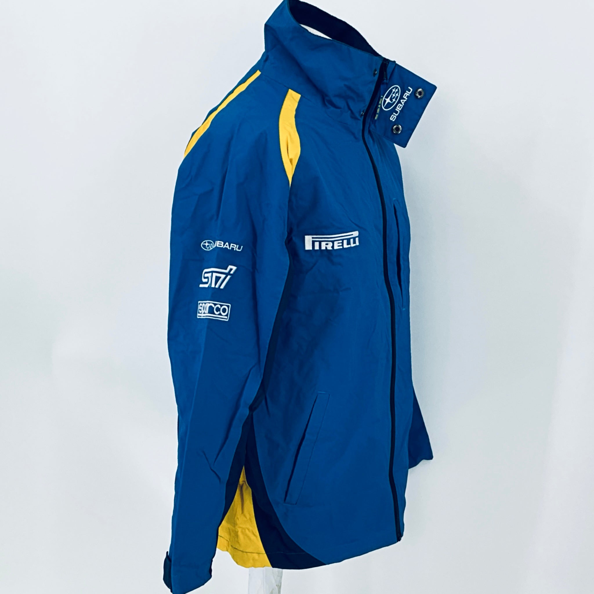Subaru 555 World Rally Championship Team Pit Crew Rain Coat-Team Issue - Pit-Lane Motorsport