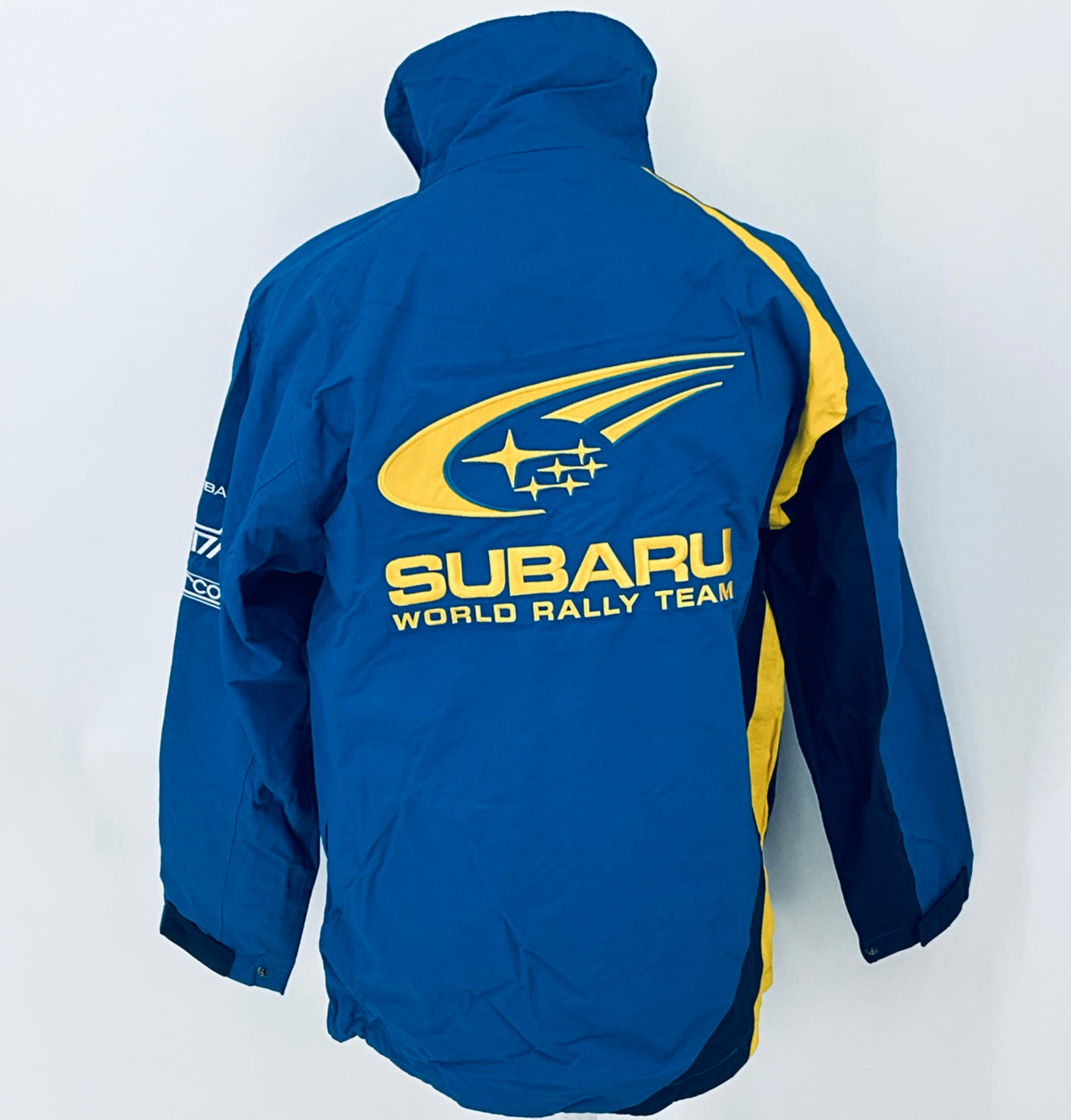 Subaru 555 World Rally Championship Team Pit Crew Rain Coat-Team Issue - Pit-Lane Motorsport