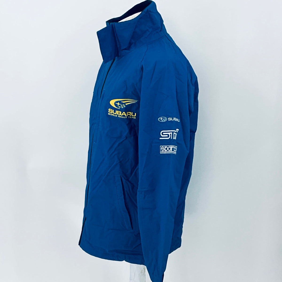 Subaru 555 World Rally Championship Team Pit Crew Rain Coat-Team Issue - Pit-Lane Motorsport