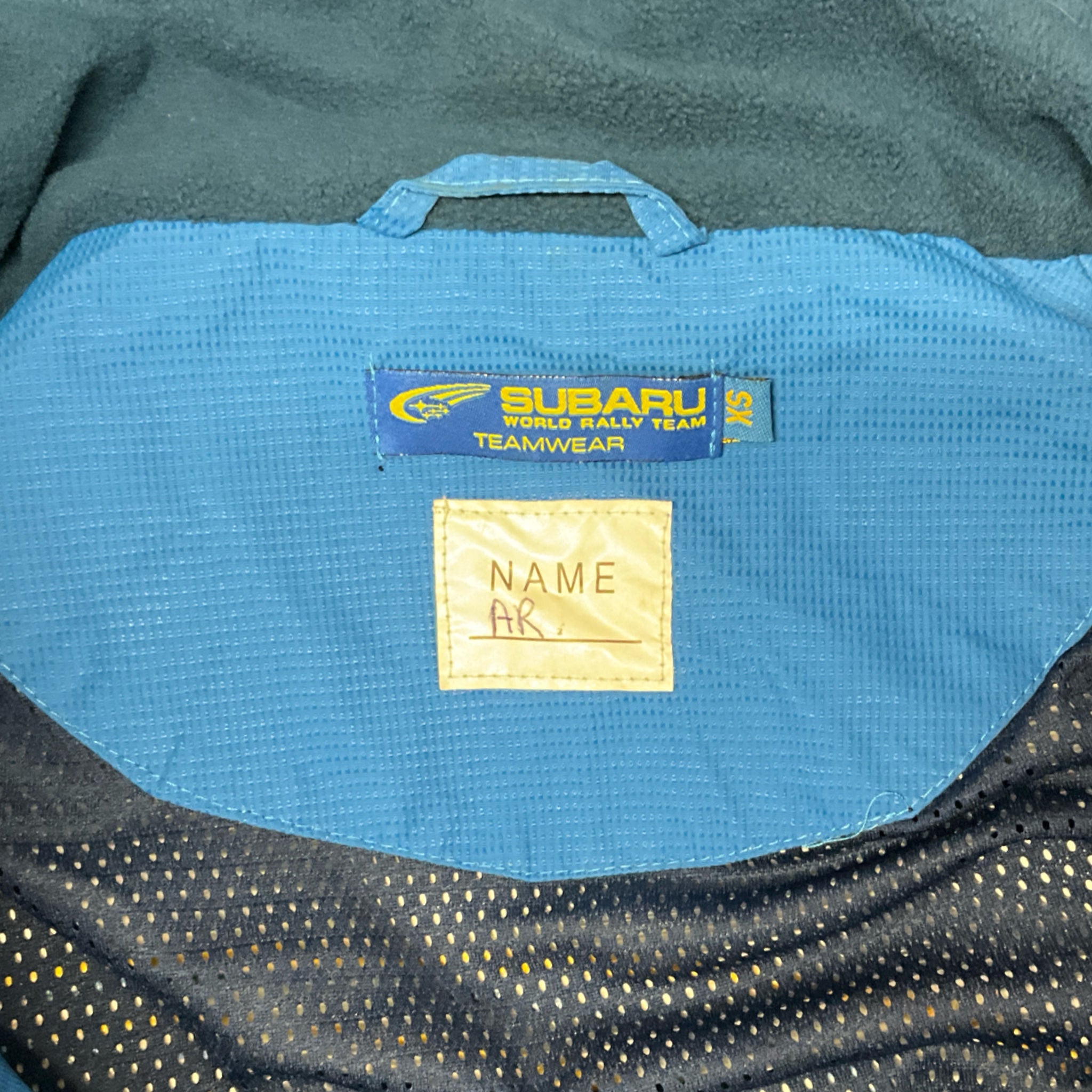 Subaru 555 World Rally Championship Team Pit Crew Rain Coat-Team Issue - Pit-Lane Motorsport