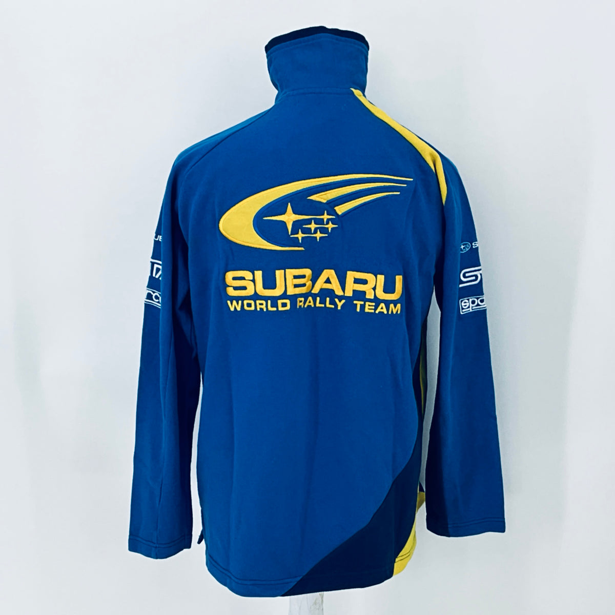 Subaru 555 World Rally Championship Team 1/4 Zip Sweatshirt—Team Issued - Pit-Lane Motorsport