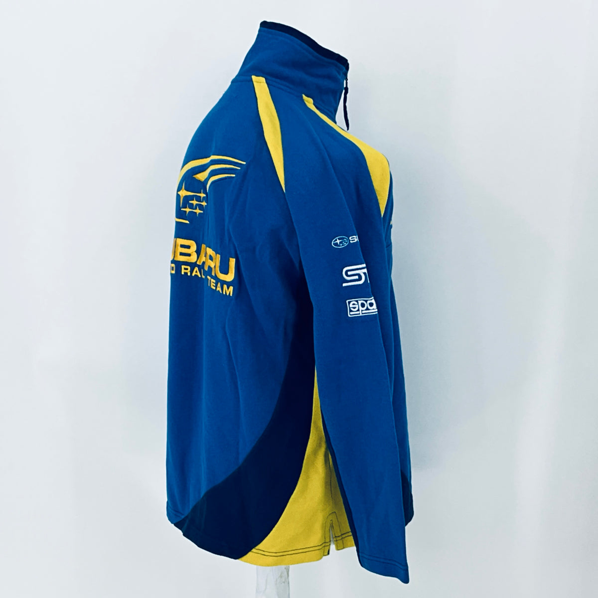 Subaru 555 World Rally Championship Team 1/4 Zip Sweatshirt—Team Issued - Pit-Lane Motorsport