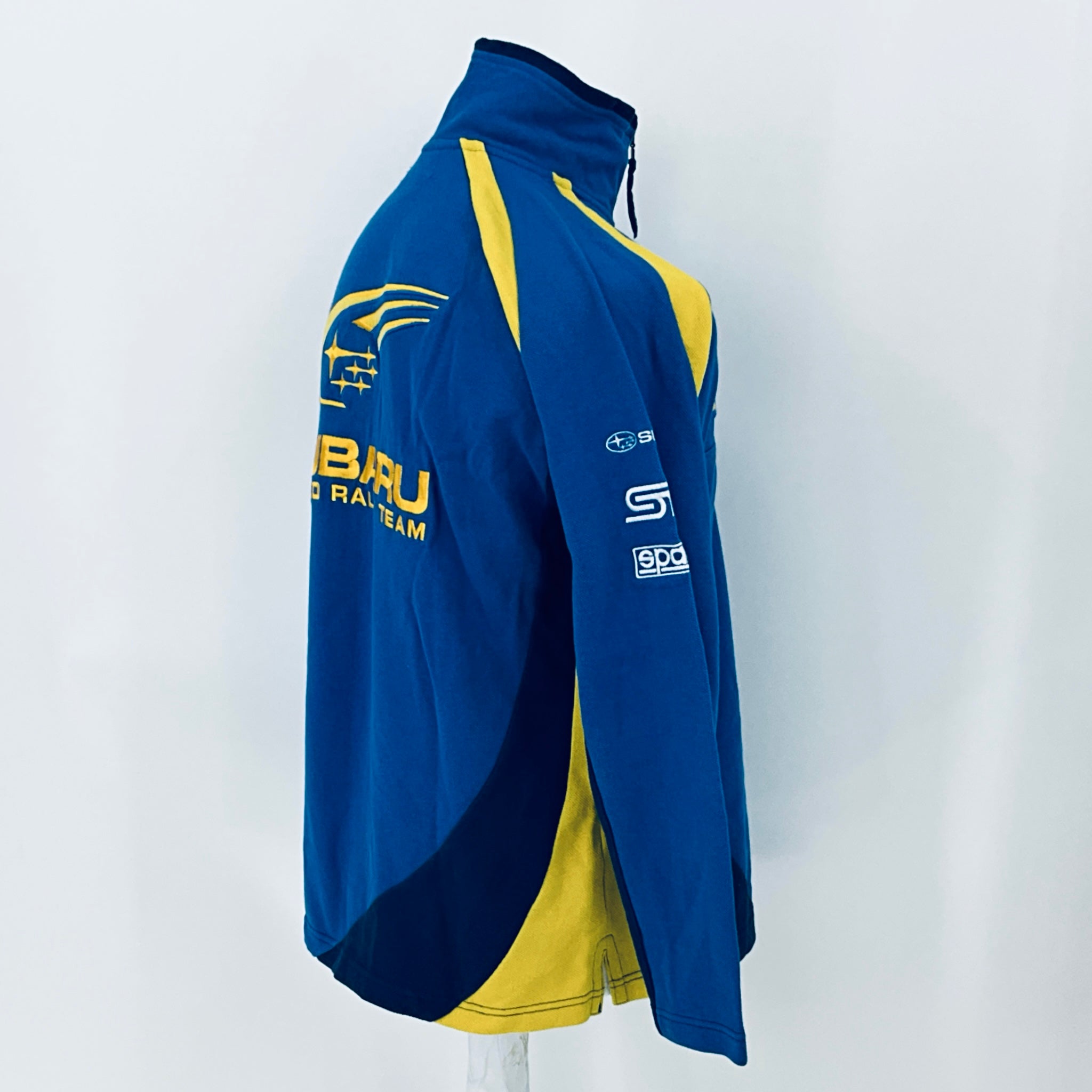 Subaru 555 World Rally Championship Team 1/4 Zip Sweatshirt—Team Issued - Pit-Lane Motorsport