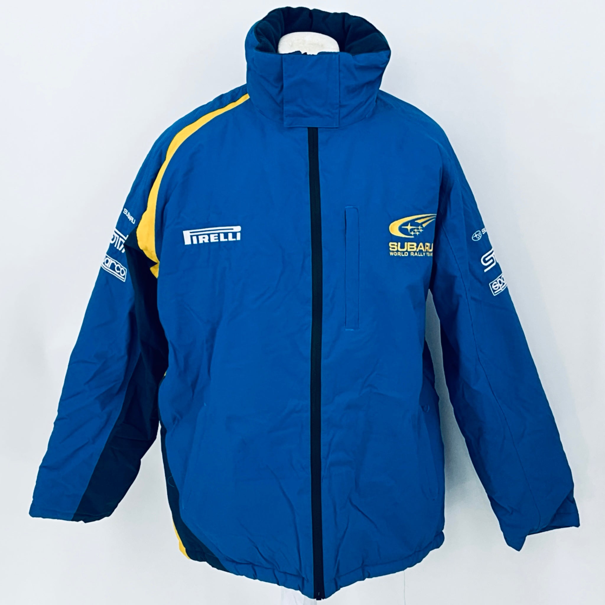 Subaru 555 World Rally Championship Team Pit Crew Winter Coat-Team Issue - Pit-Lane Motorsport