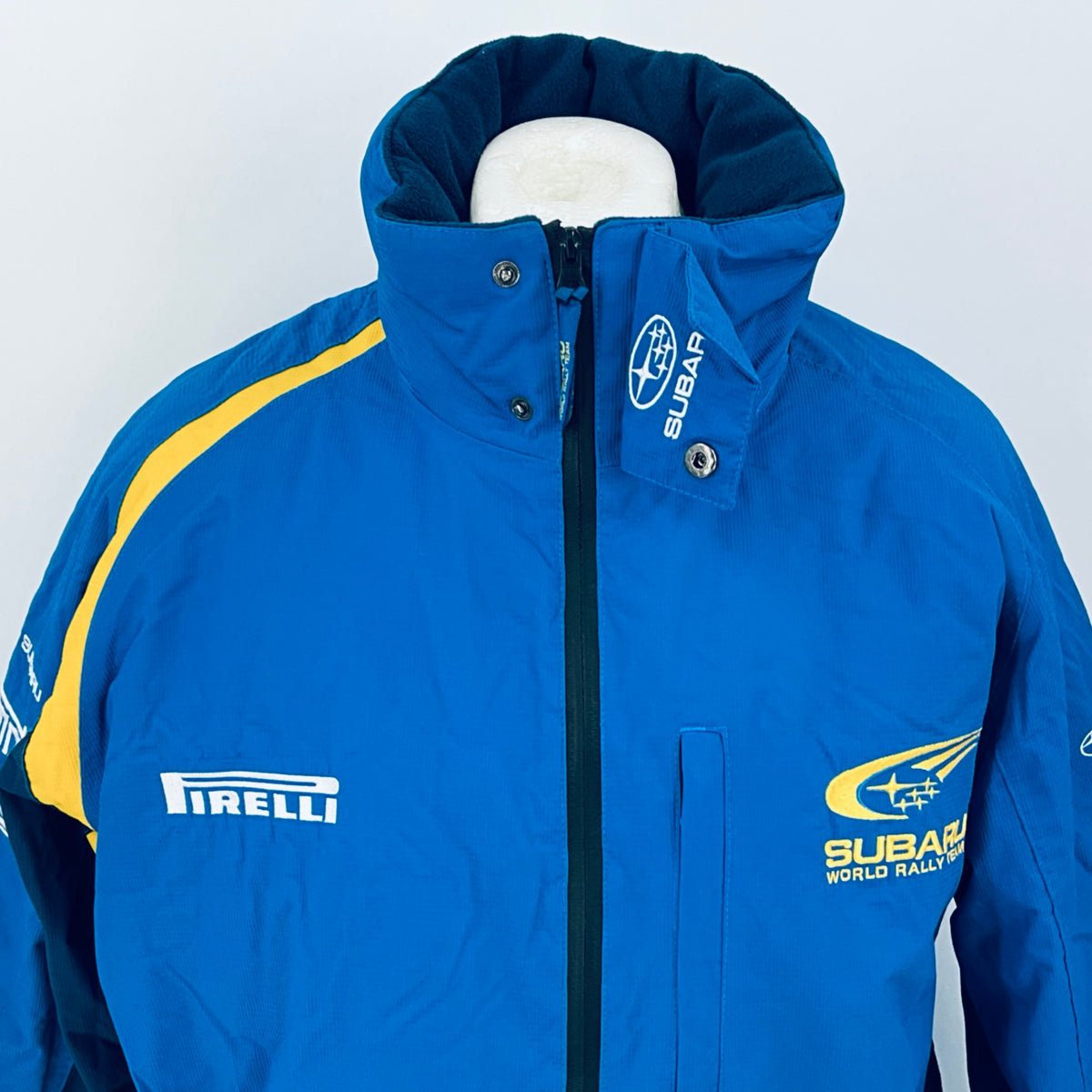 Subaru 555 World Rally Championship Team Pit Crew Winter Coat-Team Issue - Pit-Lane Motorsport