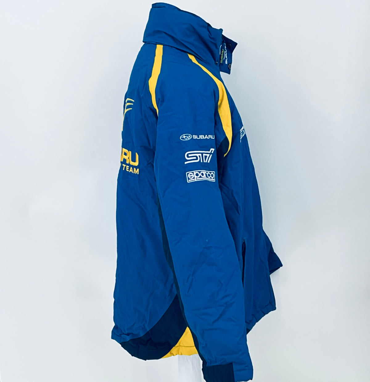 Subaru 555 World Rally Championship Team Pit Crew Winter Coat-Team Issue - Pit-Lane Motorsport