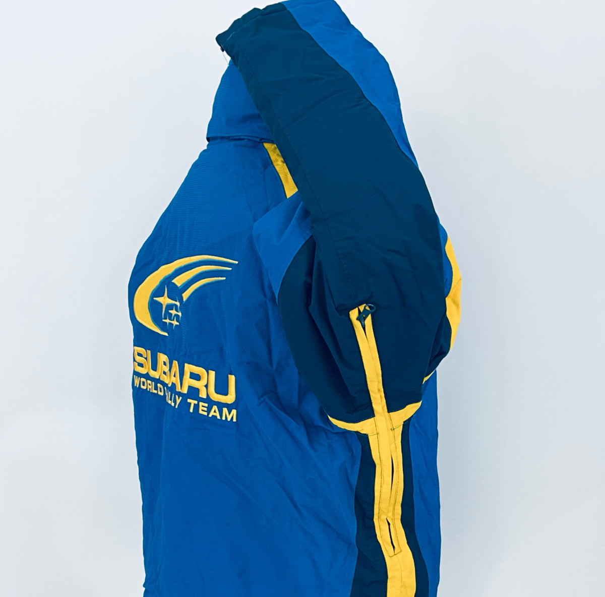 Subaru 555 World Rally Championship Team Pit Crew Winter Coat-Team Issue - Pit-Lane Motorsport