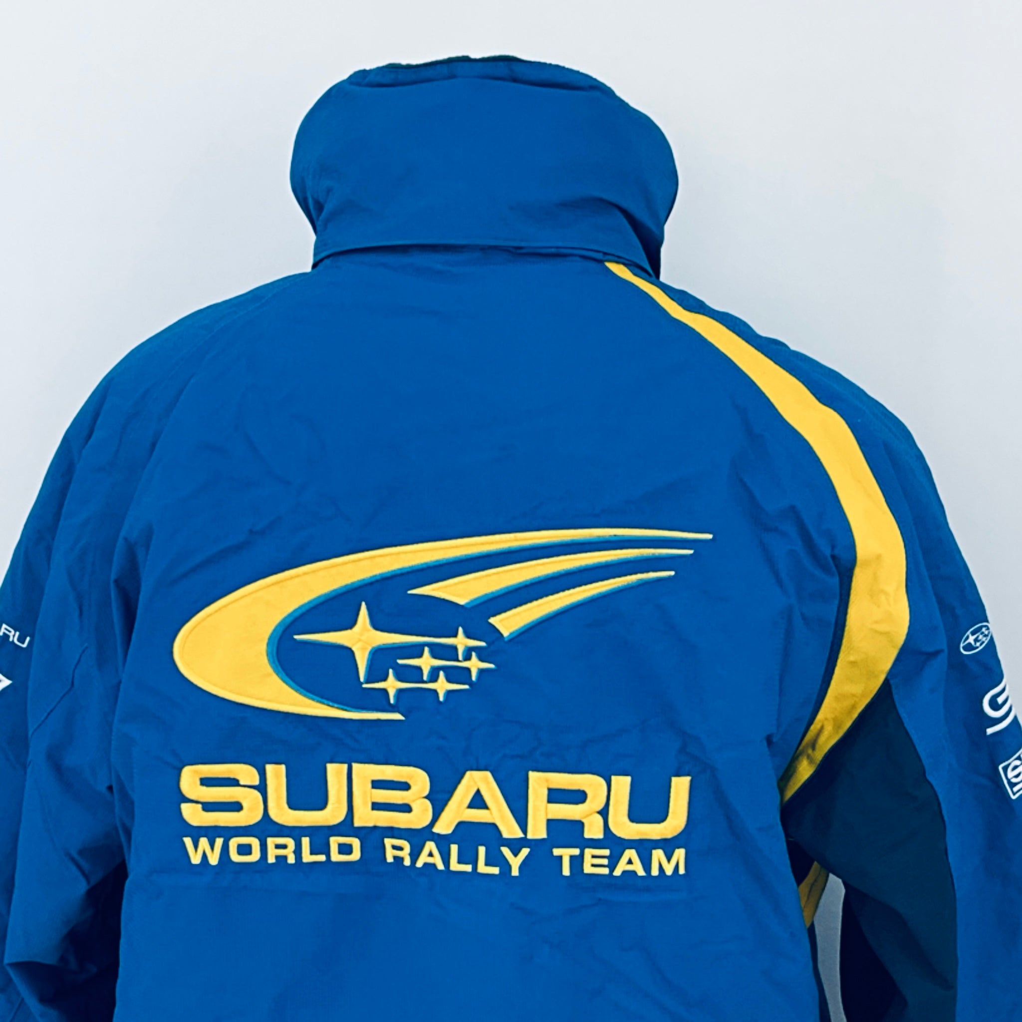 Subaru 555 World Rally Championship Team Pit Crew Winter Coat-Team Issue - Pit-Lane Motorsport