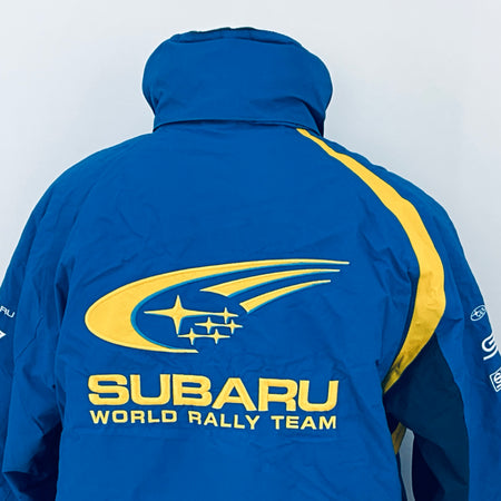 Subaru 555 World Rally Championship Team Pit Crew Winter Coat-Team Issue - Pit-Lane Motorsport