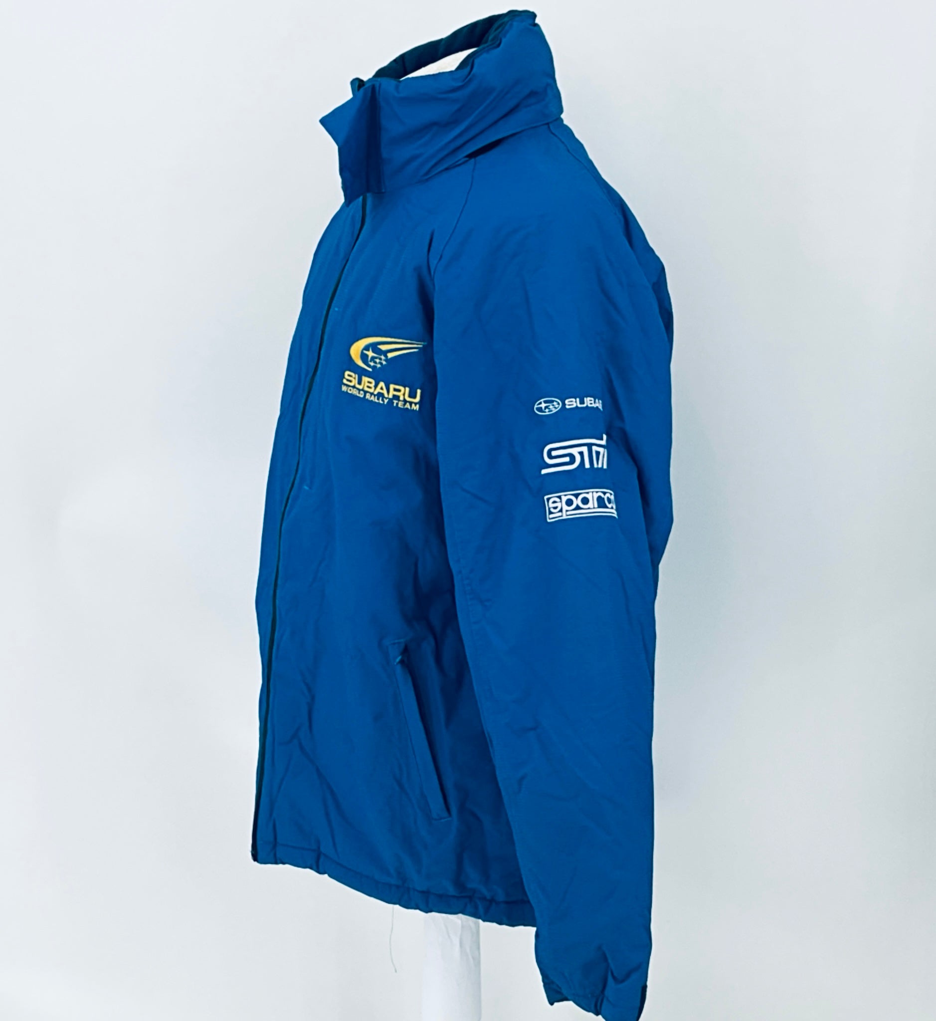 Subaru 555 World Rally Championship Team Pit Crew Winter Coat-Team Issue - Pit-Lane Motorsport