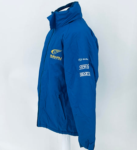 Subaru 555 World Rally Championship Team Pit Crew Winter Coat-Team Issue - Pit-Lane Motorsport