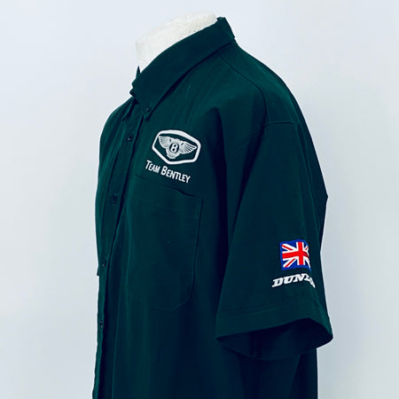 Team Bentley Speed 6 2003 Le Mans Winning Team Issued Polo Shirt -Gulf - Pit-Lane Motorsport