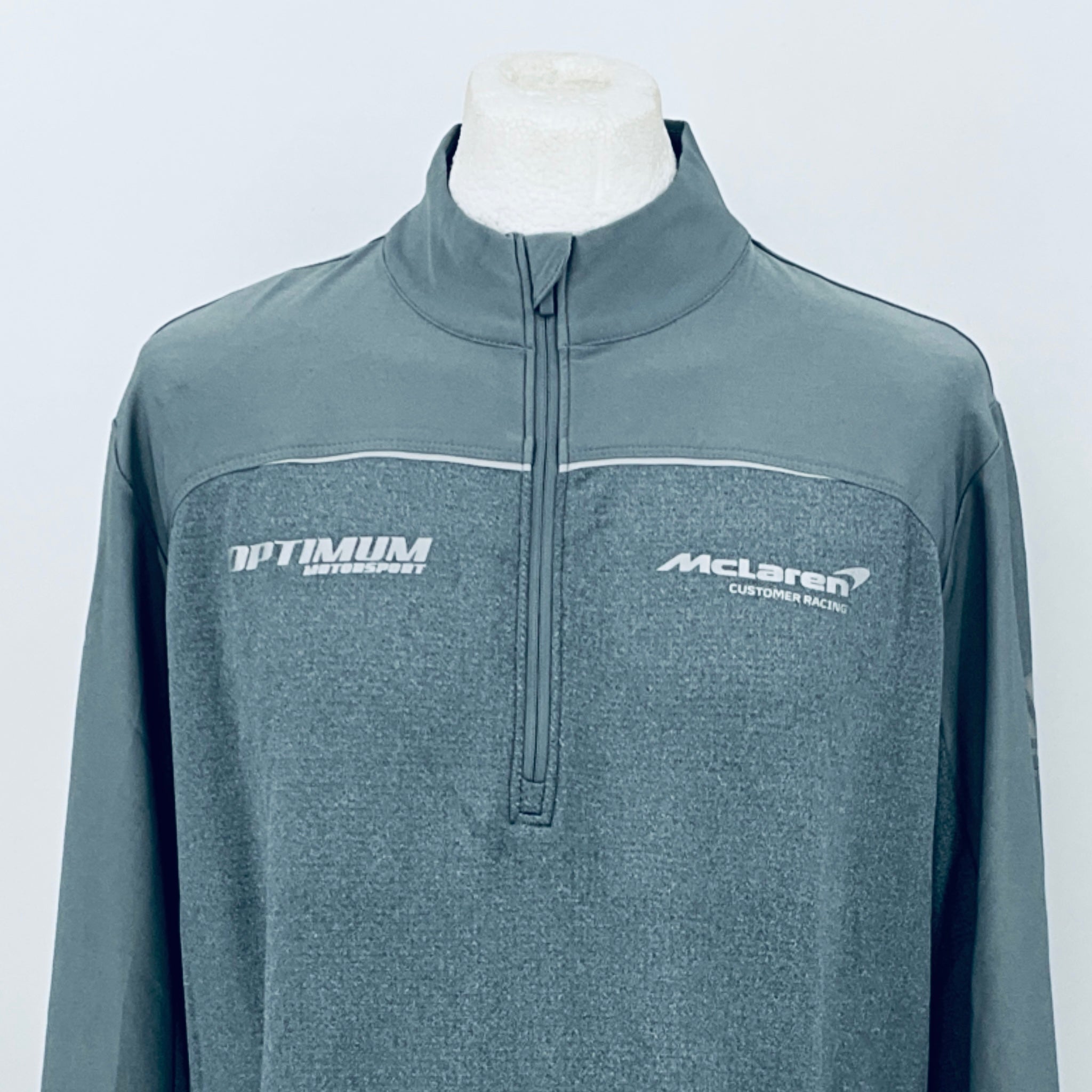Optimum Motorsport British GT Championship McLaren GT Team Issue 1/4 Zip Mid-Layer - Pit-Lane Motorsport