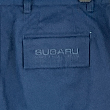 sSubaru 555 World Rally Championship Team Cargo Trousers—Team Issued-Navy - Pit-Lane Motorsport