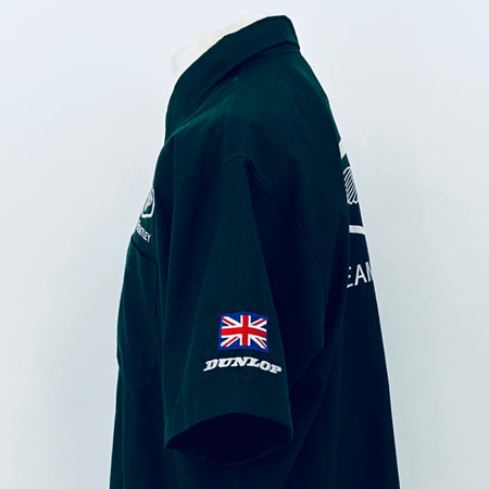 Team Bentley Speed 6 2003 Le Mans Winning Team Issued Polo Shirt -Gulf - Pit-Lane Motorsport