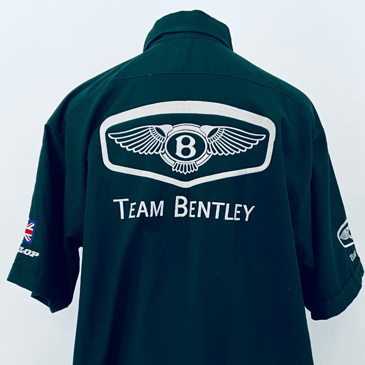 Team Bentley Speed 6 2003 Le Mans Winning Team Issued Polo Shirt -Gulf - Pit-Lane Motorsport