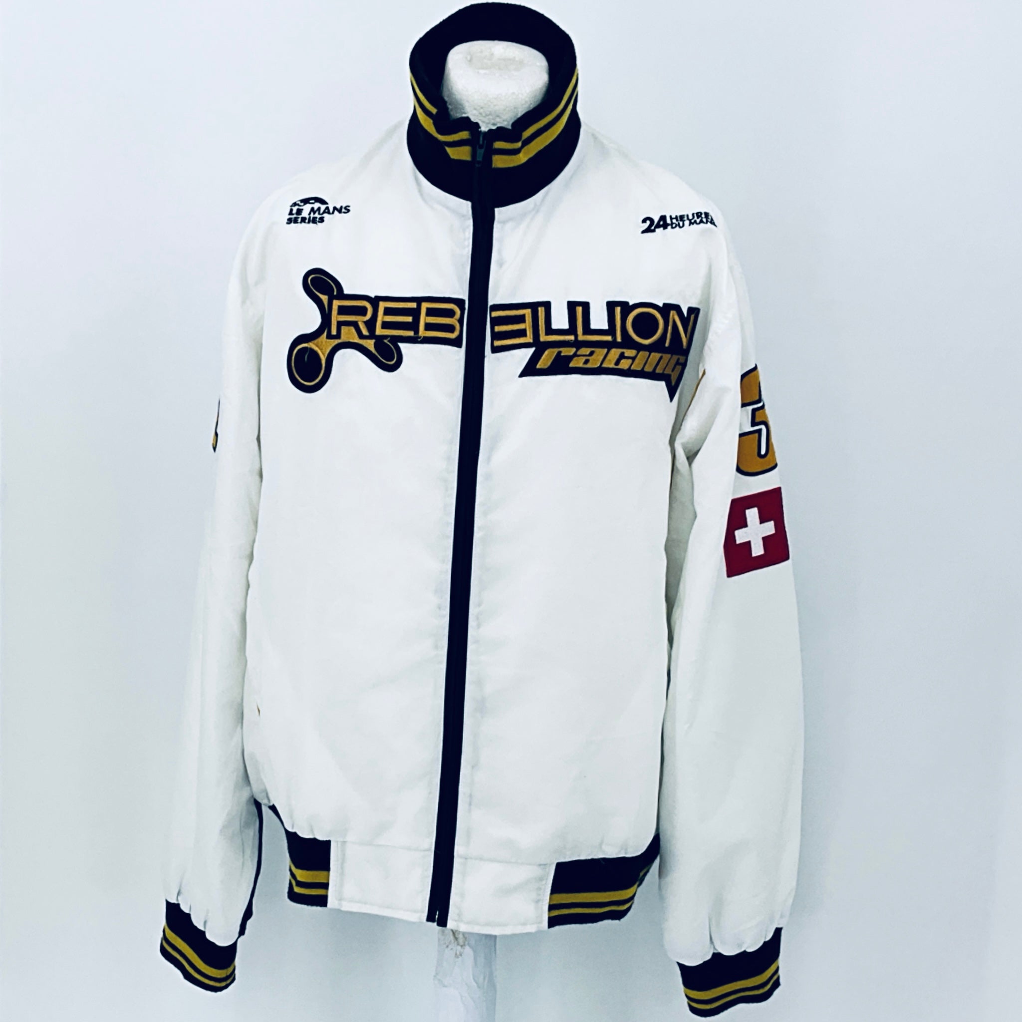 Rebellion Racing t Le Mans Team Issue Lightweight Jacket-White - Pit-Lane Motorsport
