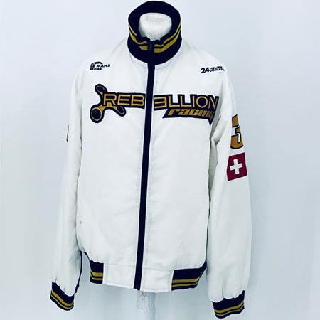 Rebellion Racing t Le Mans Team Issue Lightweight Jacket-White - Pit-Lane Motorsport