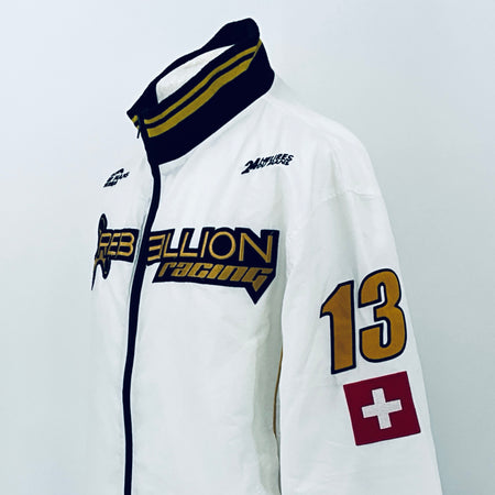 Rebellion Racing t Le Mans Team Issue Lightweight Jacket-White - Pit-Lane Motorsport