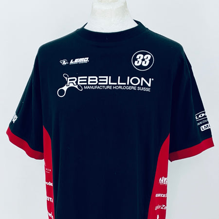Rebellion Speedy Racing Team Sebah 2008 Le Mans Team Issue T-Shirt - Pit-Lane Motorsport