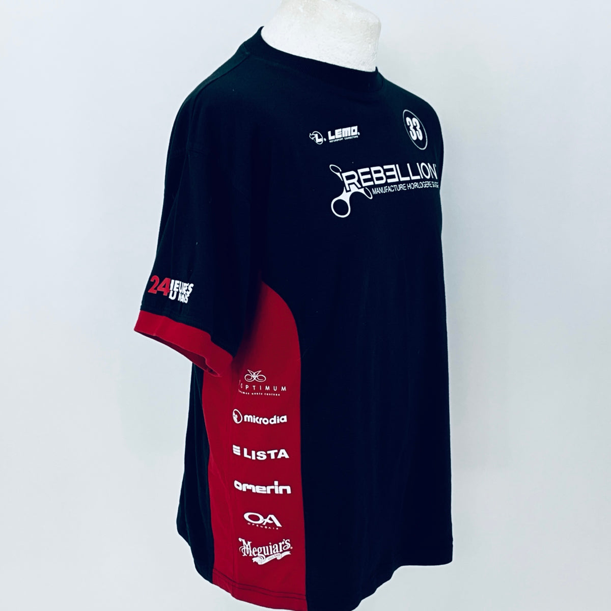 Rebellion Speedy Racing Team Sebah 2008 Le Mans Team Issue T-Shirt - Pit-Lane Motorsport