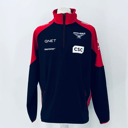 Marussia F1 Team-Team Issue 1/4 Zip Shell Fleece - Pit-Lane Motorsport