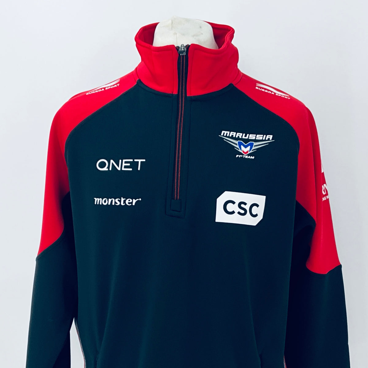 Marussia F1 Team-Team Issue 1/4 Zip Shell Fleece - Pit-Lane Motorsport