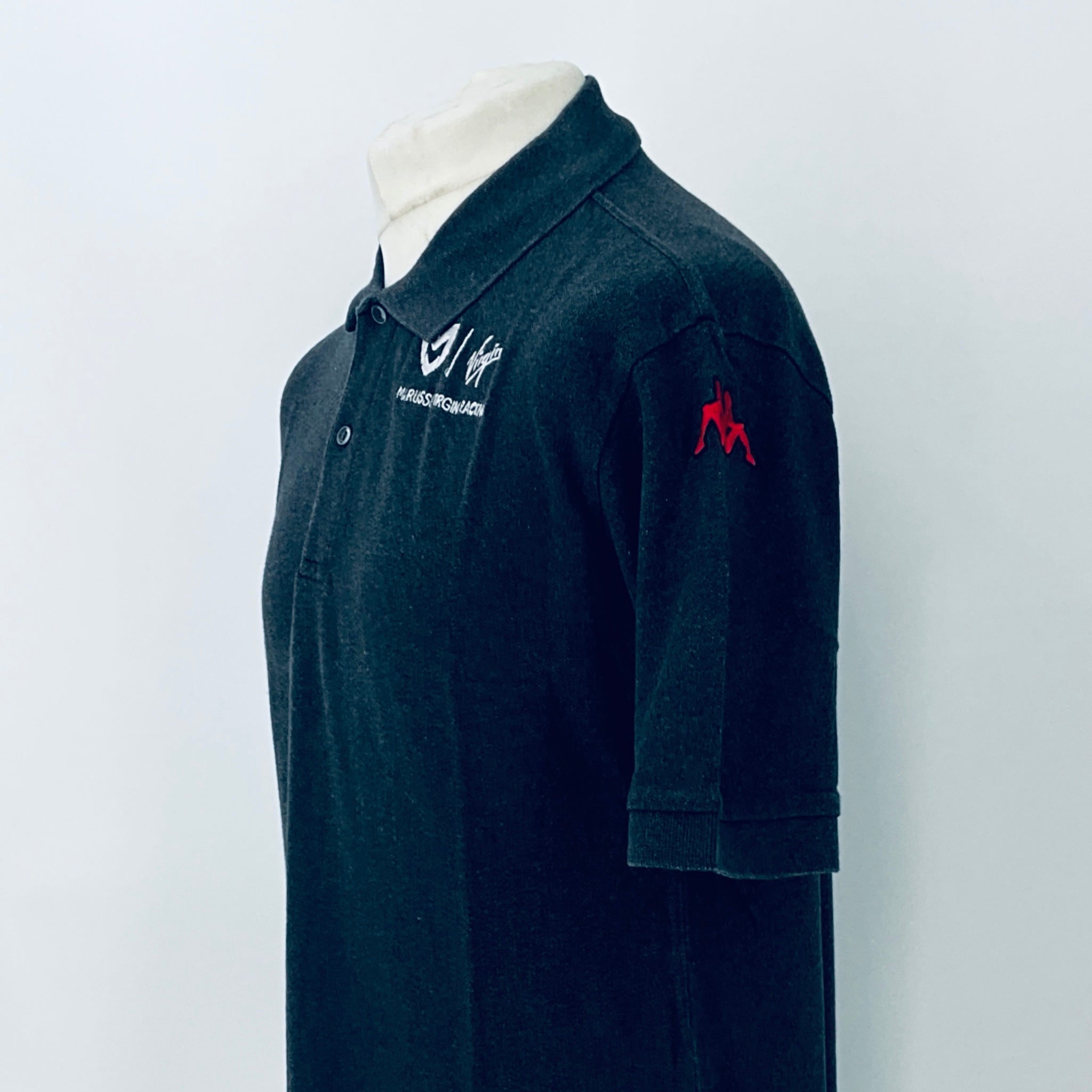 2011 Virgin-Marussia Racing F1 Team Kappa Team Issued Polo Shirt-Grey - Pit-Lane Motorsport