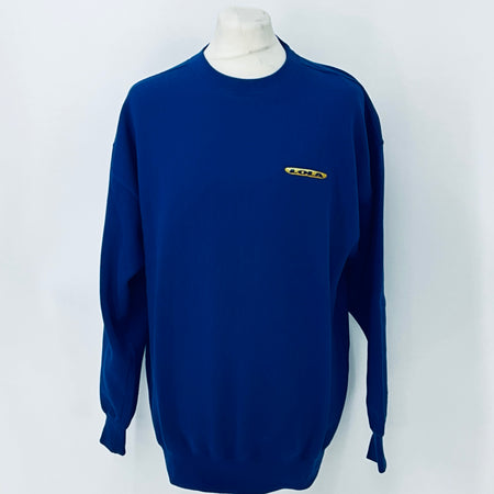 Lola Motorsport Team Issue Race Day Pit-Crew Sweatshirt-Blue - Pit-Lane Motorsport