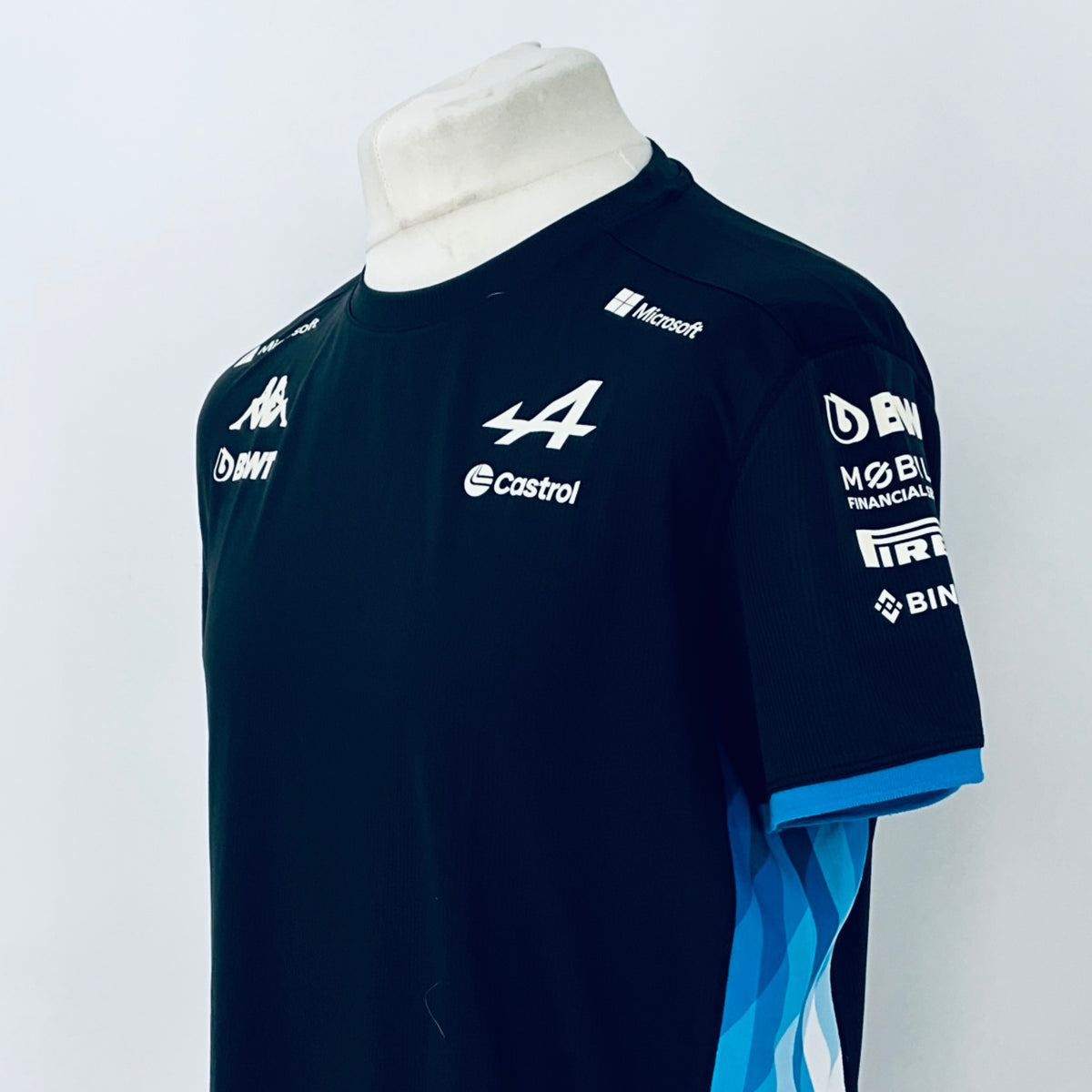 2024 BWT Alpine F1 Team Kappa Pit Crew Team Issue Race Day T-Shirt-Ex Mechanic (Copy) - Pit-Lane Motorsport