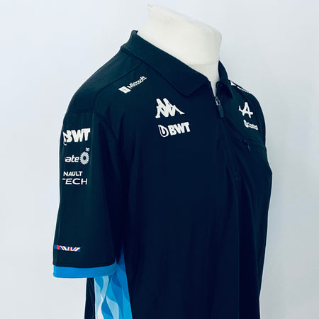2024 BWT Alpine F1 Team Kappa Pit Crew Team Issue Race Day Polo Shirt-Brand New - Pit-Lane Motorsport