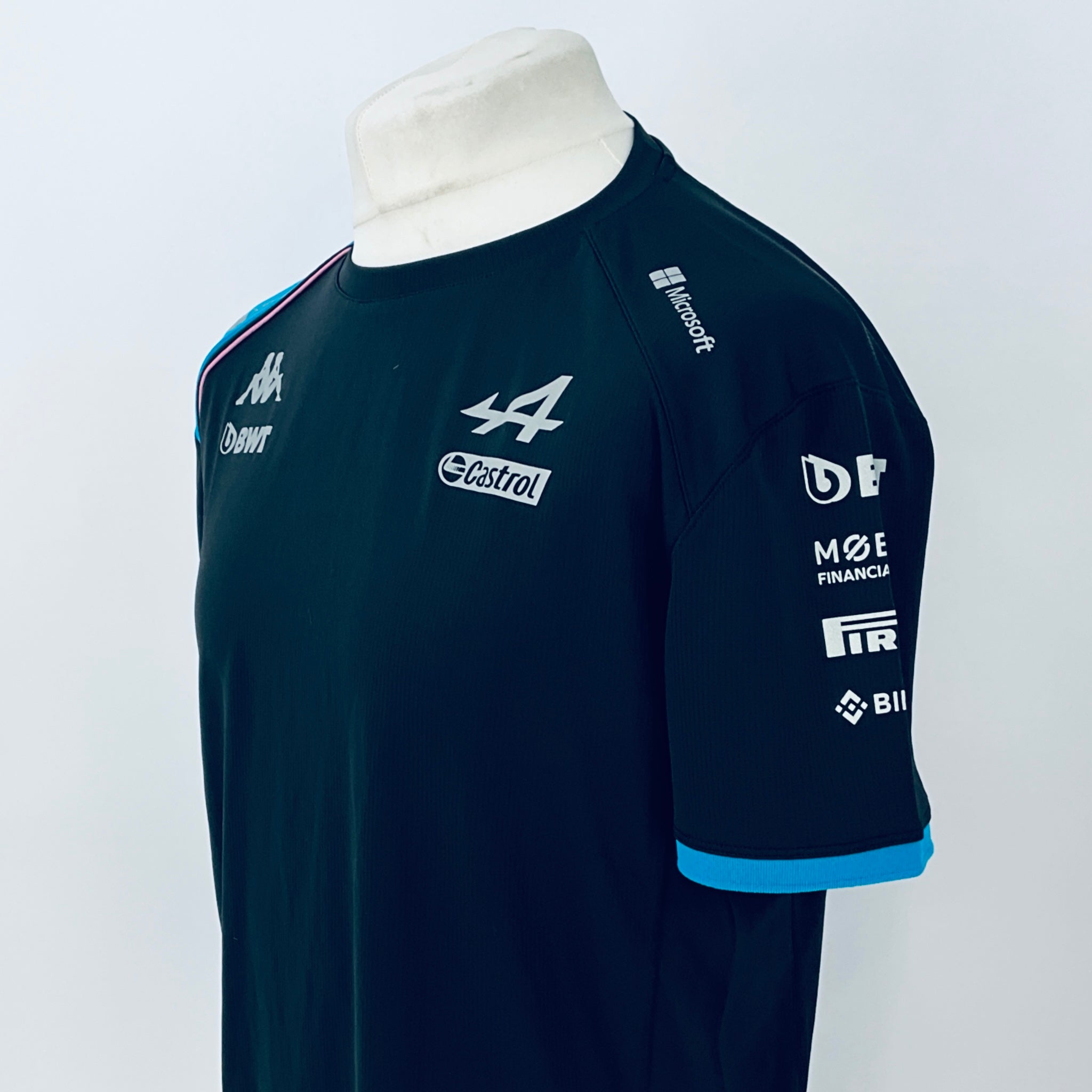 2023 BWT Alpine F1 Team Kappa Pit Crew Team Issue Race Day T-Shirt-Ex Mechanic (Copy) - Pit-Lane Motorsport