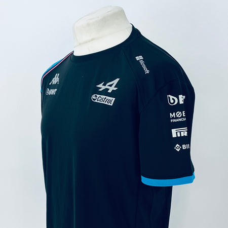 2023 BWT Alpine F1 Team Kappa Pit Crew Team Issue Race Day T-Shirt-Ex Mechanic (Copy) - Pit-Lane Motorsport