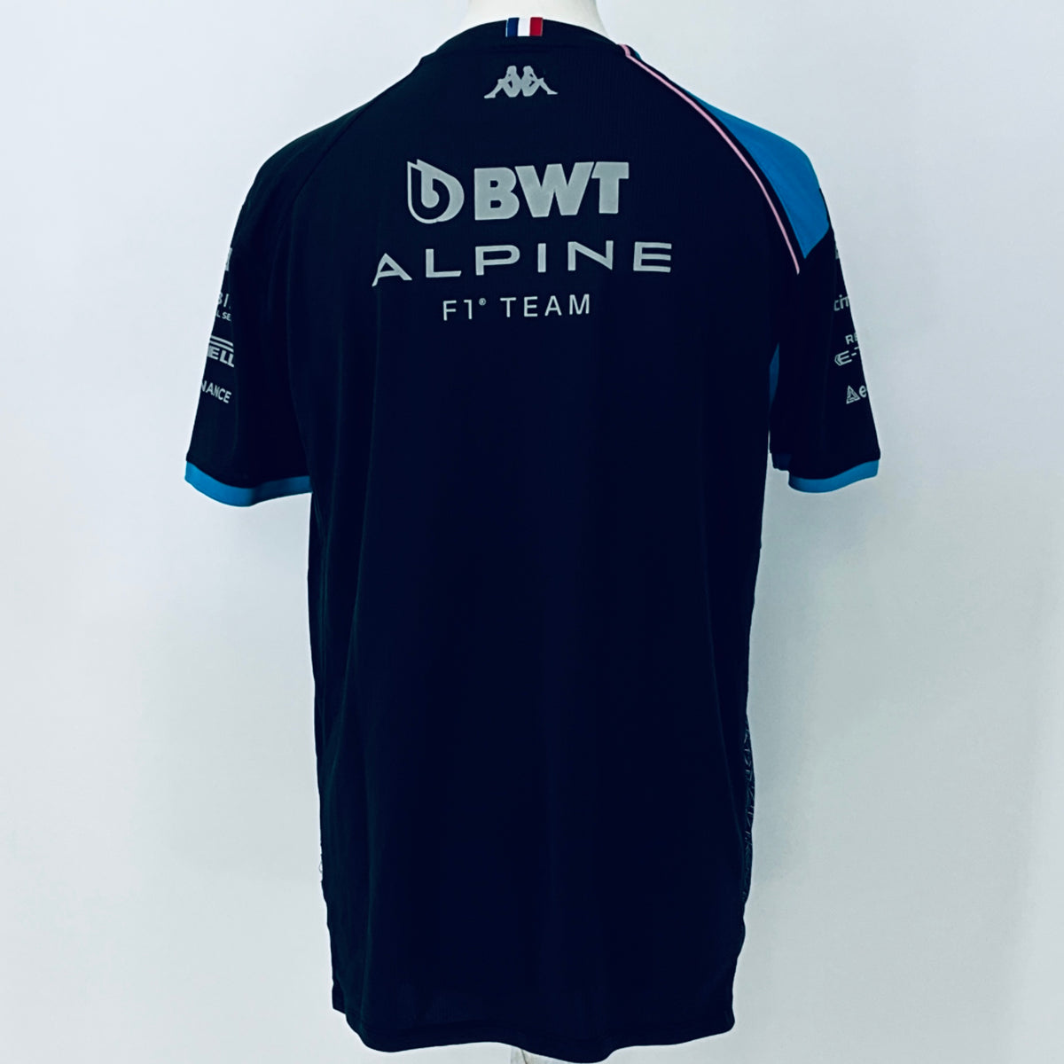 2023 BWT Alpine F1 Team Kappa Pit Crew Team Issue Race Day T-Shirt-Ex Mechanic (Copy) - Pit-Lane Motorsport