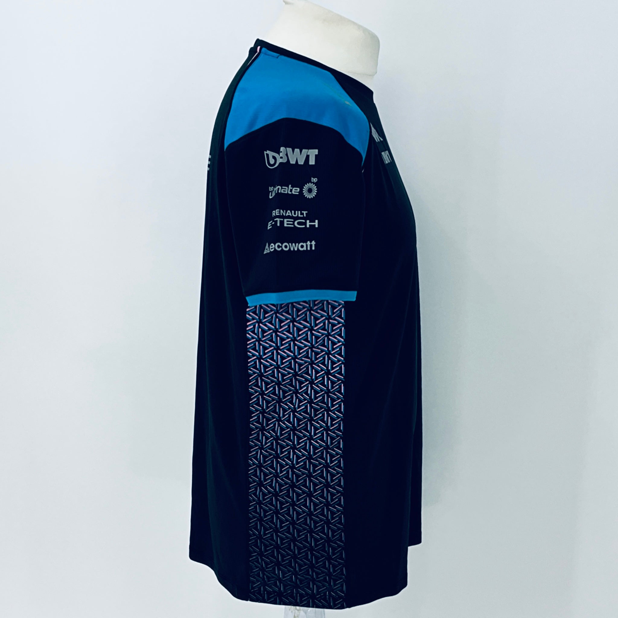 2023 BWT Alpine F1 Team Kappa Pit Crew Team Issue Race Day T-Shirt-Ex Mechanic (Copy) - Pit-Lane Motorsport