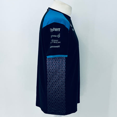 2023 BWT Alpine F1 Team Kappa Pit Crew Team Issue Race Day T-Shirt-Ex Mechanic (Copy) - Pit-Lane Motorsport