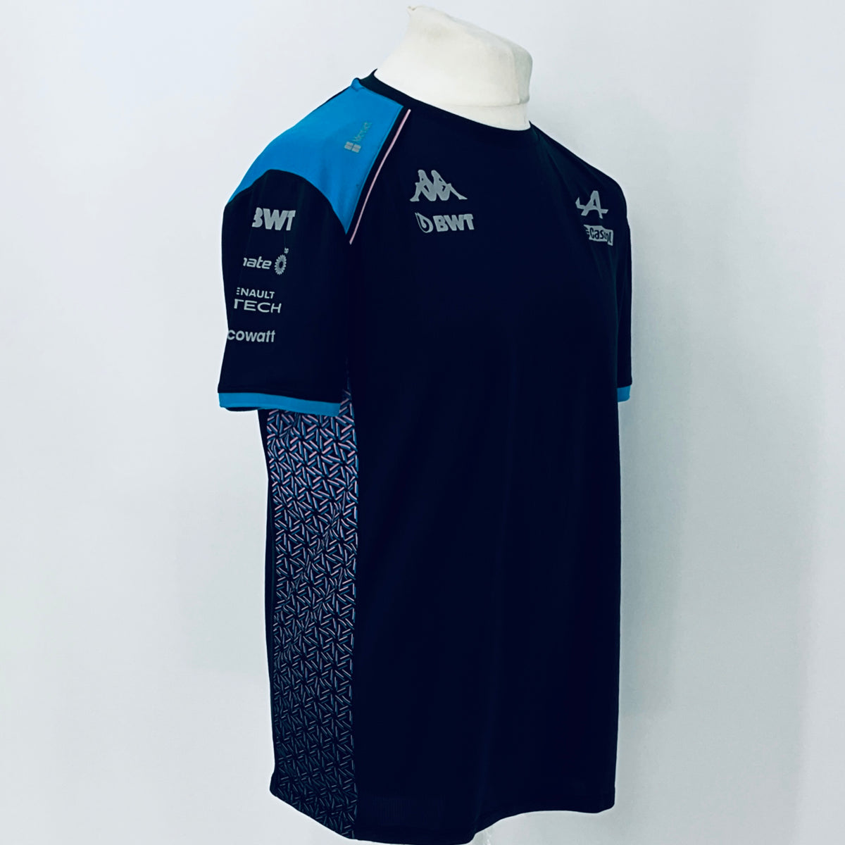 2023 BWT Alpine F1 Team Kappa Pit Crew Team Issue Race Day T-Shirt-Ex Mechanic (Copy) - Pit-Lane Motorsport